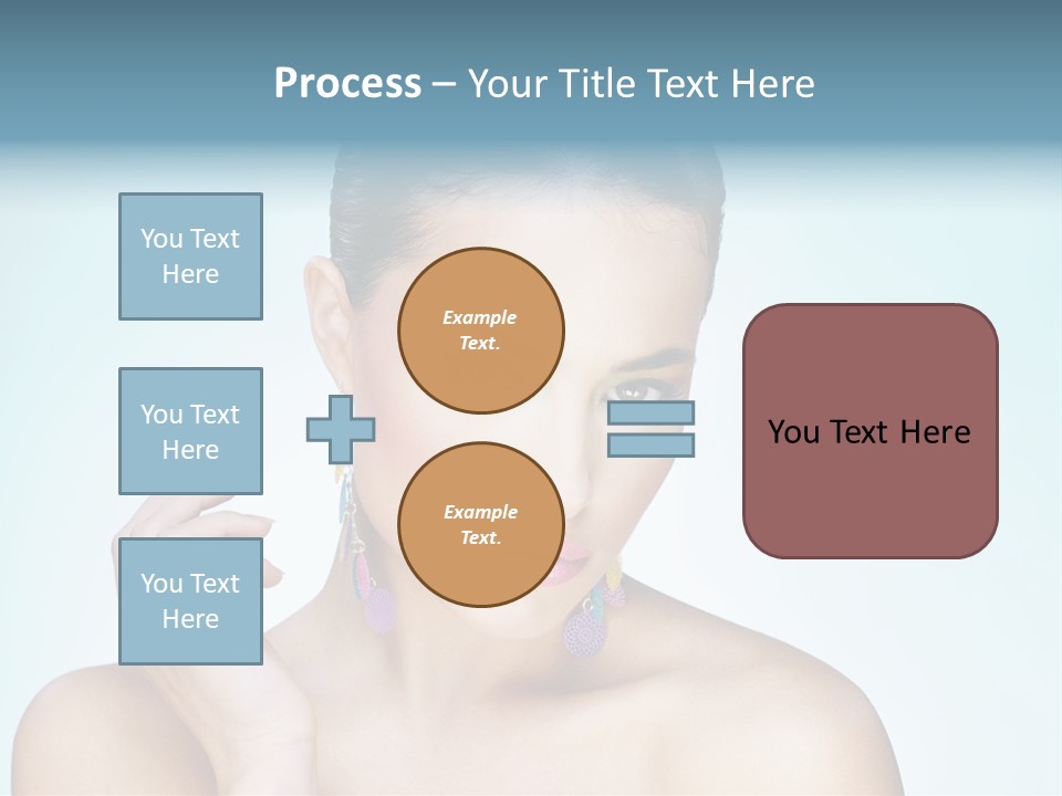 Beauty Young Person PowerPoint Template