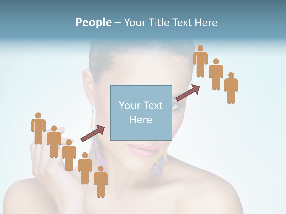 Beauty Young Person PowerPoint Template