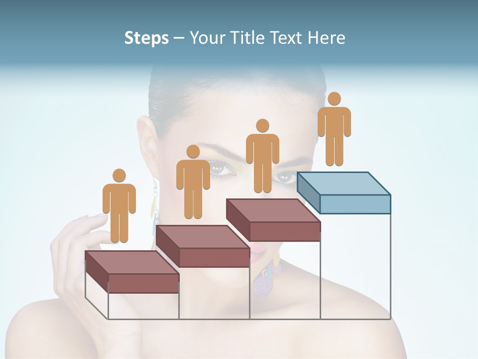 Beauty Young Person PowerPoint Template