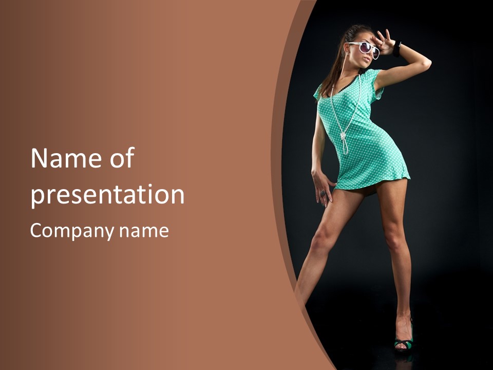 Glasses  Youth PowerPoint Template