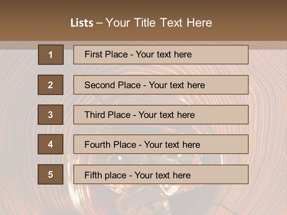 Rum Elegant Brown PowerPoint Template