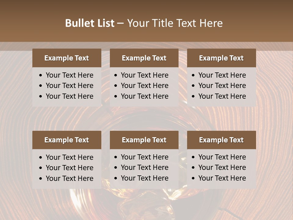 Rum Elegant Brown PowerPoint Template