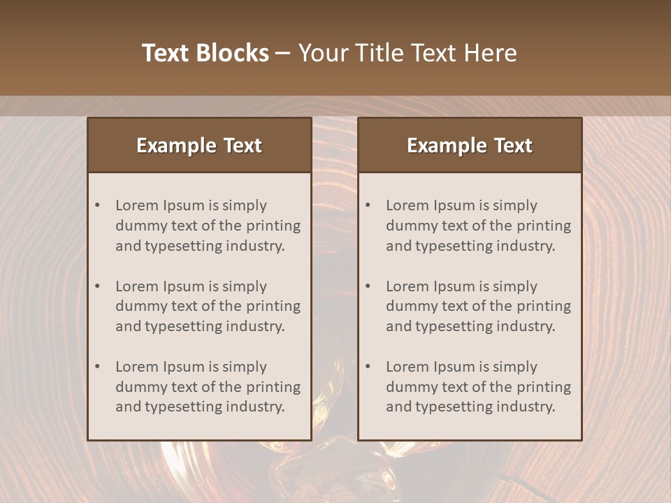 Rum Elegant Brown PowerPoint Template