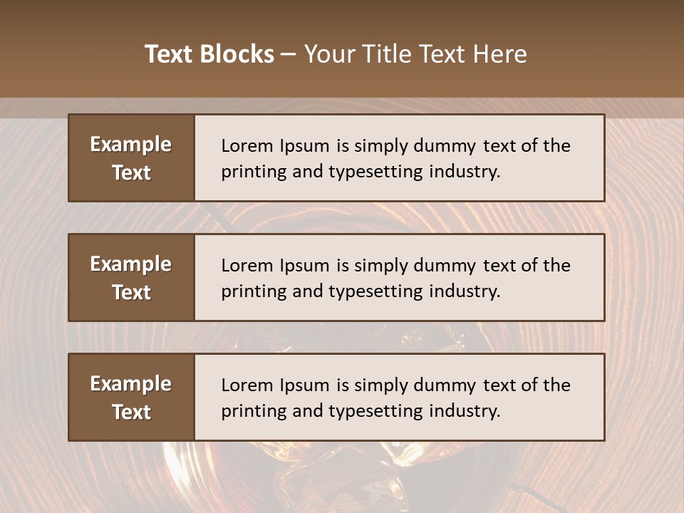 Rum Elegant Brown PowerPoint Template