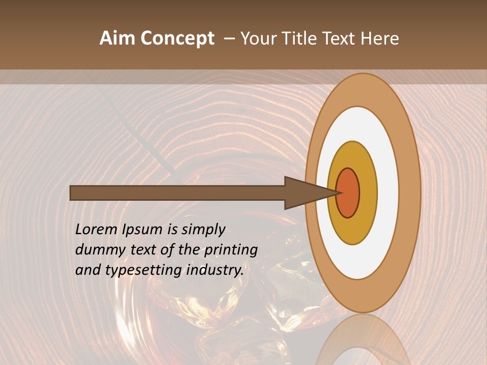 Rum Elegant Brown PowerPoint Template