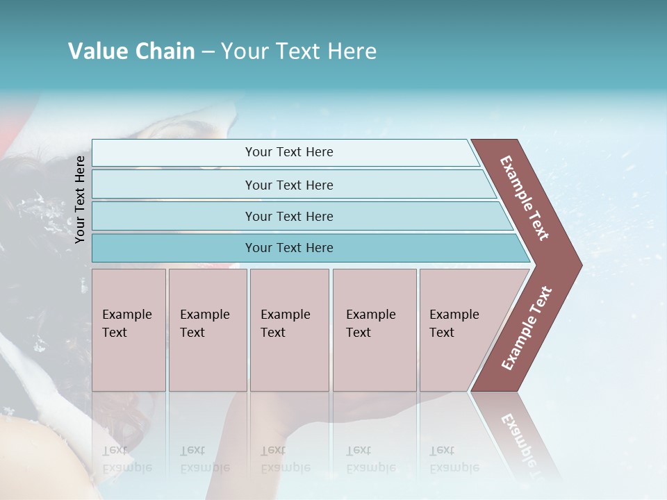 Winter Smile Beauty PowerPoint Template