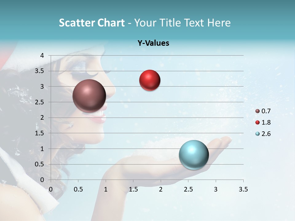 Winter Smile Beauty PowerPoint Template