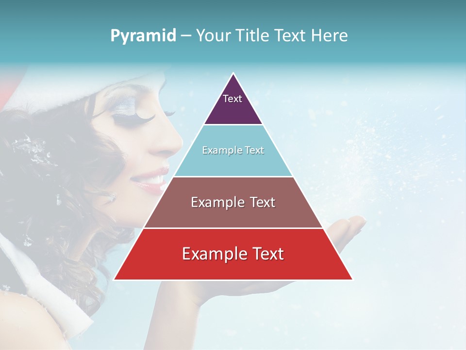 Winter Smile Beauty PowerPoint Template