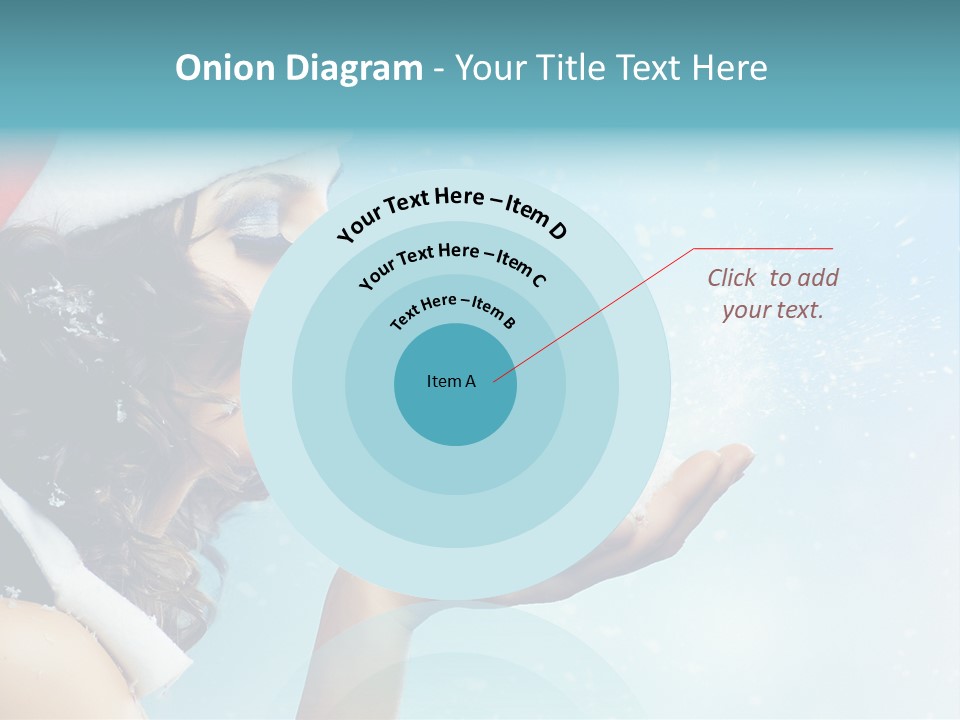 Winter Smile Beauty PowerPoint Template