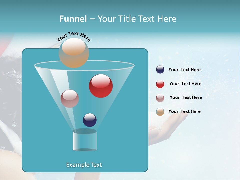 Winter Smile Beauty PowerPoint Template