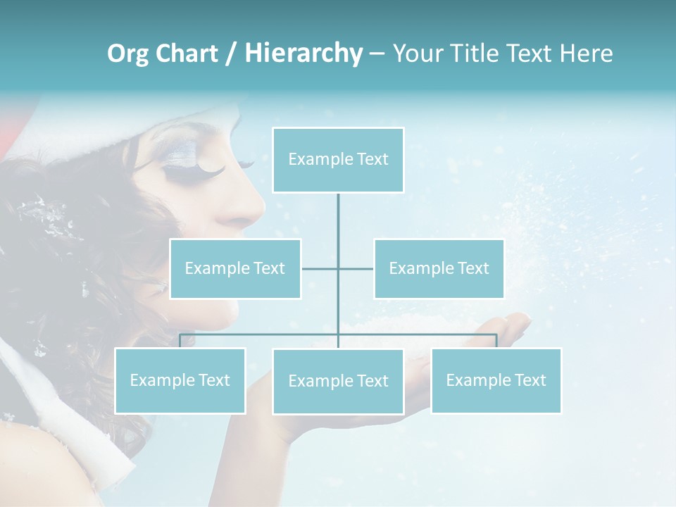 Winter Smile Beauty PowerPoint Template