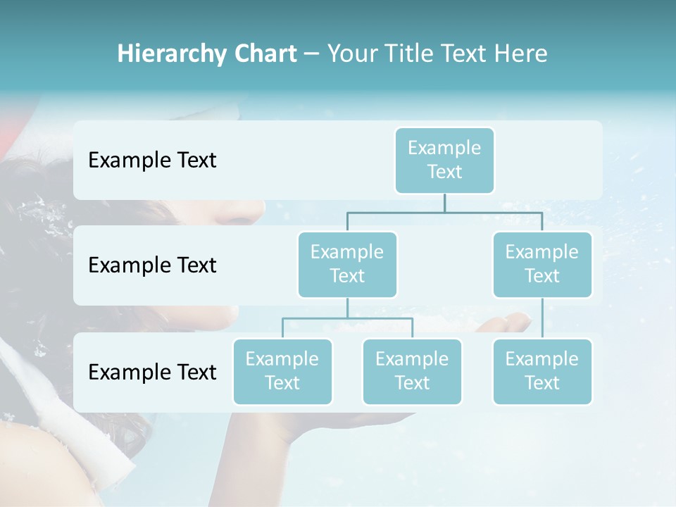 Winter Smile Beauty PowerPoint Template