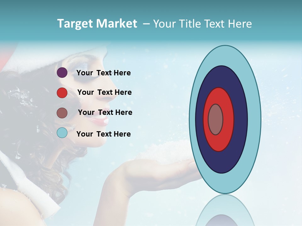 Winter Smile Beauty PowerPoint Template