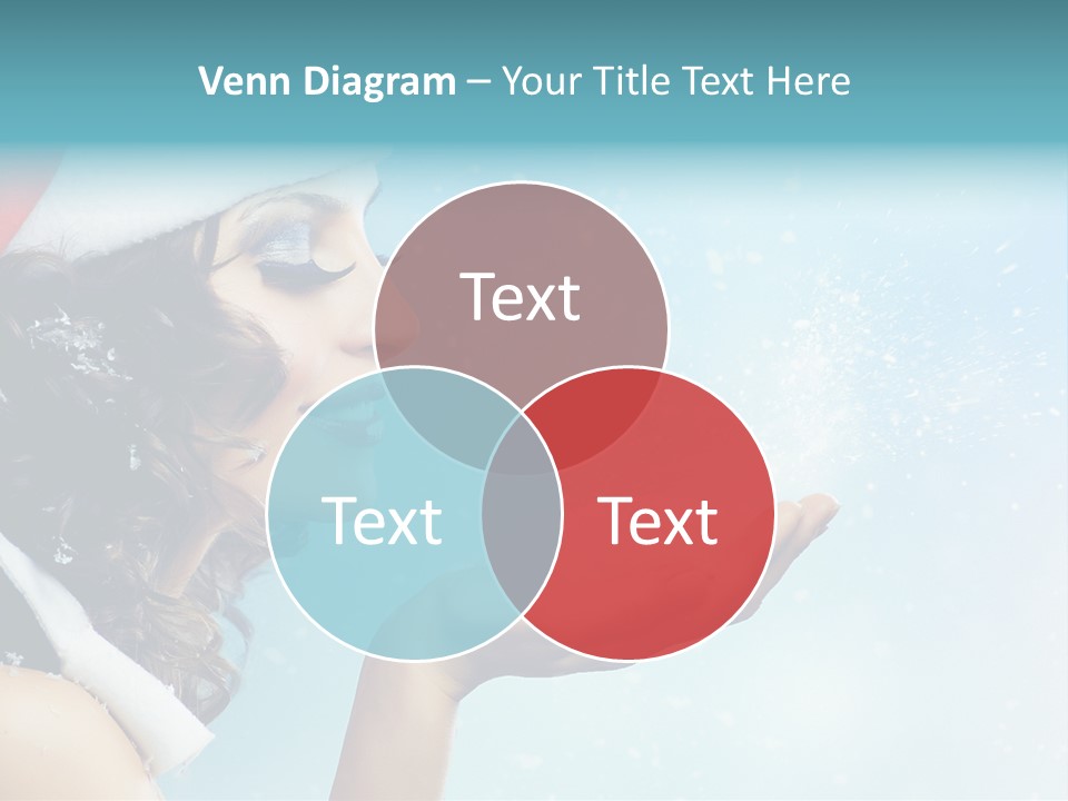 Winter Smile Beauty PowerPoint Template