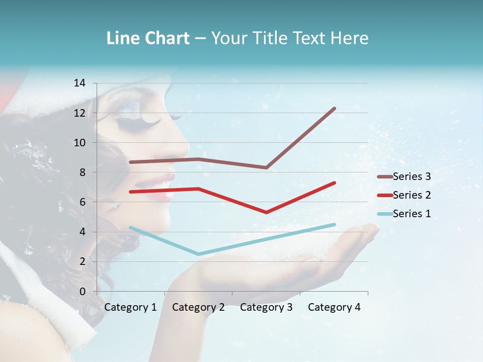 Winter Smile Beauty PowerPoint Template