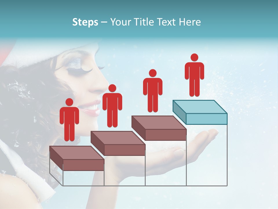 Winter Smile Beauty PowerPoint Template
