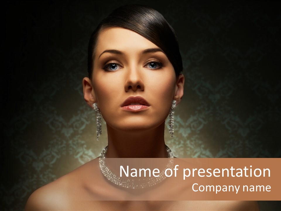 Style Women Vogue PowerPoint Template