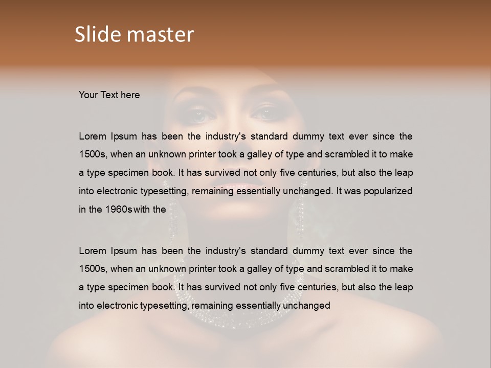 Style Women Vogue PowerPoint Template