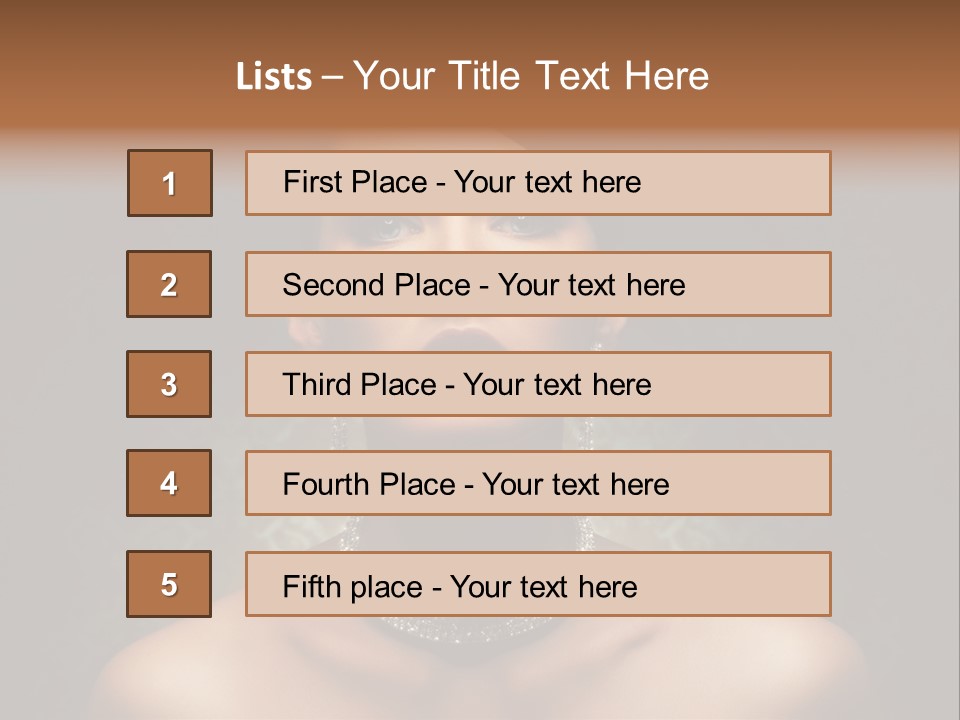 Style Women Vogue PowerPoint Template