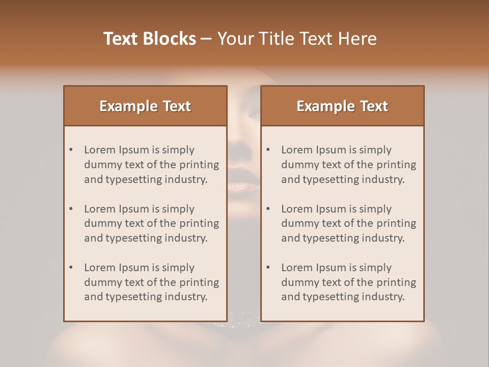 Style Women Vogue PowerPoint Template