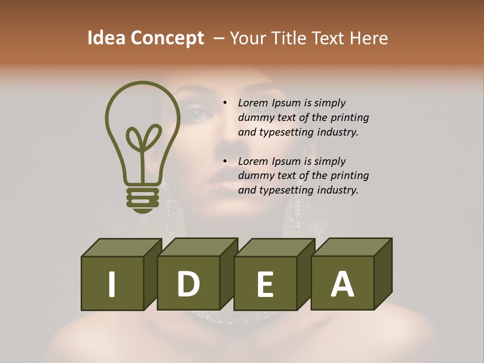 Style Women Vogue PowerPoint Template