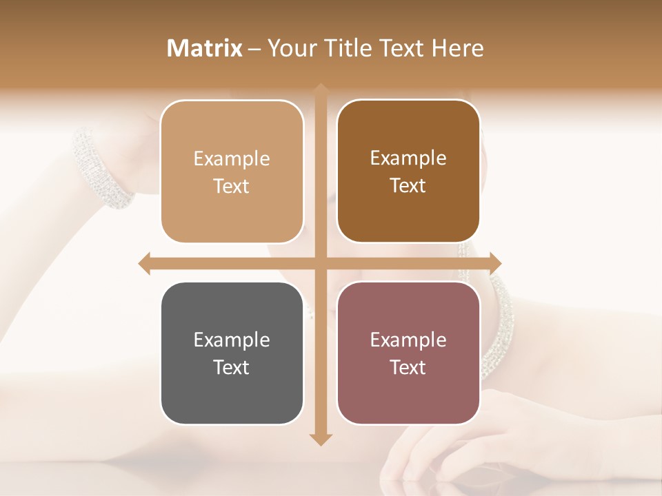 Skin Luxury Sensuality PowerPoint Template