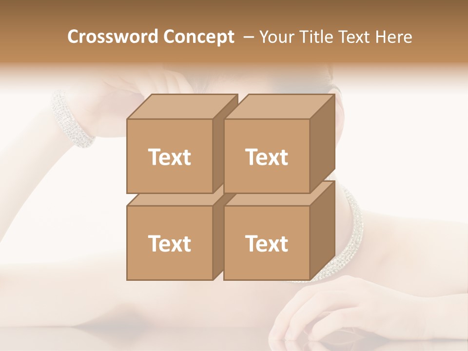 Skin Luxury Sensuality PowerPoint Template