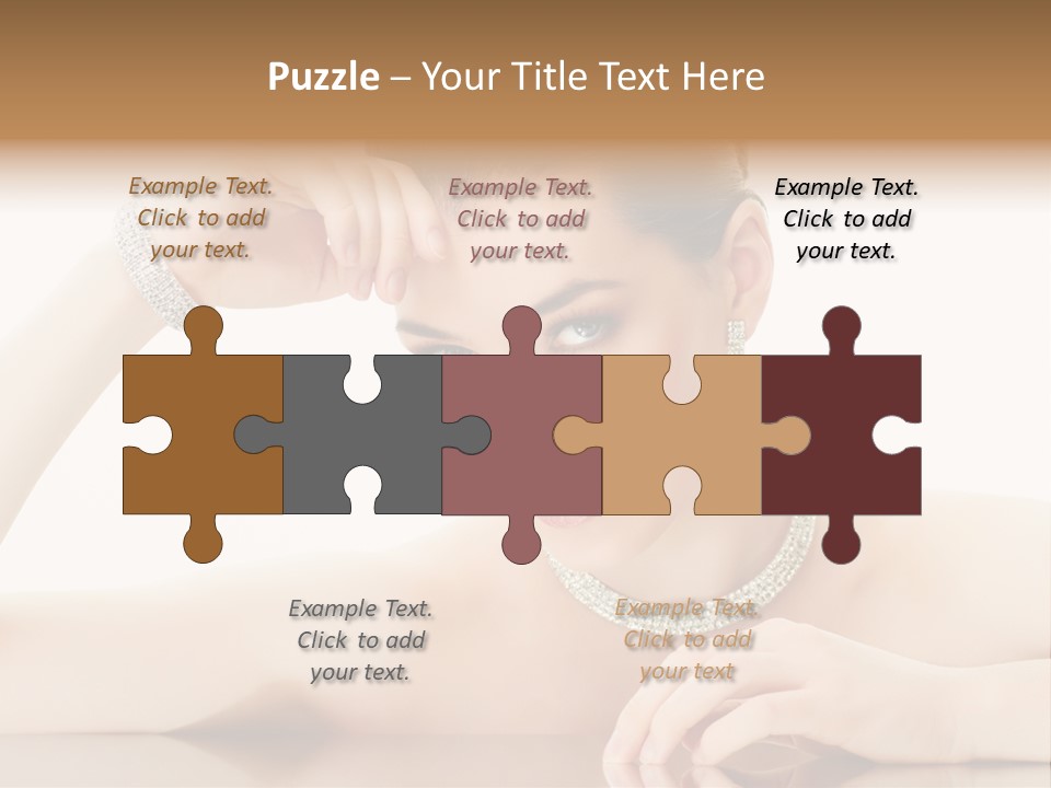 Skin Luxury Sensuality PowerPoint Template