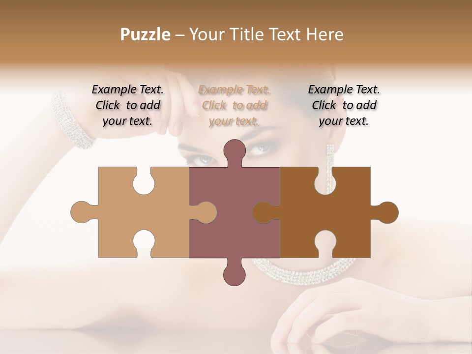 Skin Luxury Sensuality PowerPoint Template