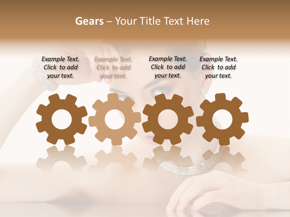 Skin Luxury Sensuality PowerPoint Template