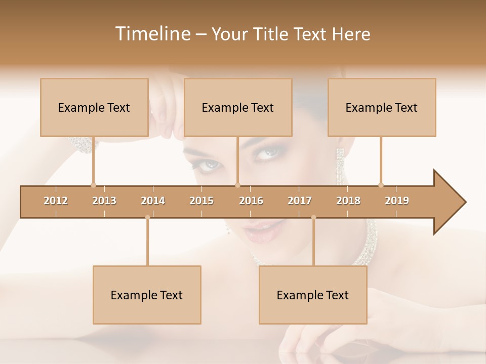 Skin Luxury Sensuality PowerPoint Template