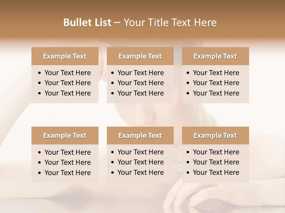 Skin Luxury Sensuality PowerPoint Template