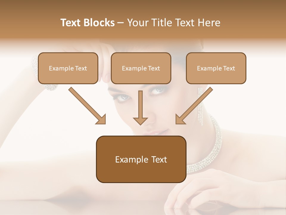 Skin Luxury Sensuality PowerPoint Template