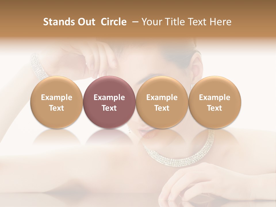 Skin Luxury Sensuality PowerPoint Template