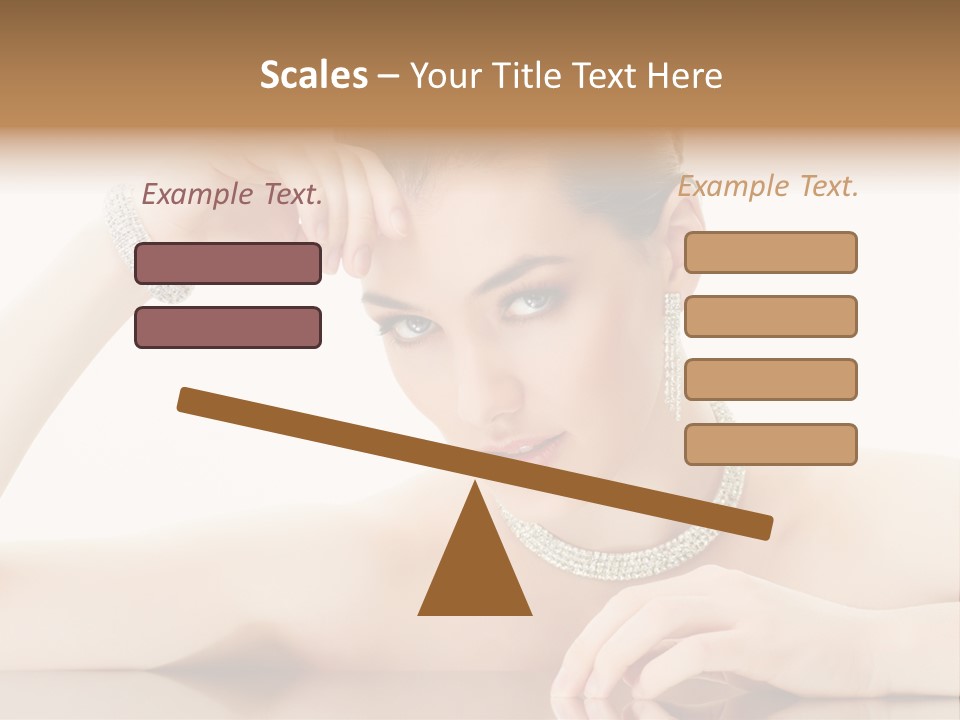 Skin Luxury Sensuality PowerPoint Template