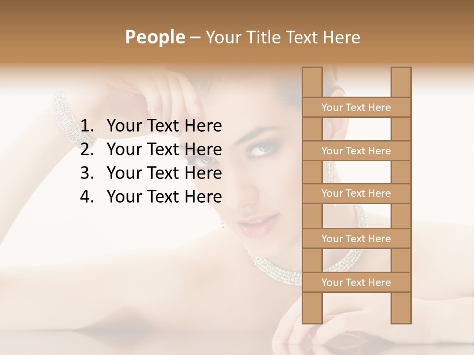 Skin Luxury Sensuality PowerPoint Template