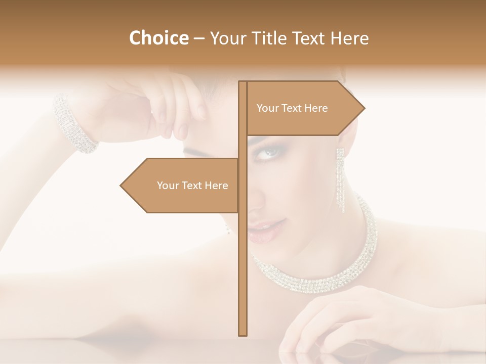 Skin Luxury Sensuality PowerPoint Template