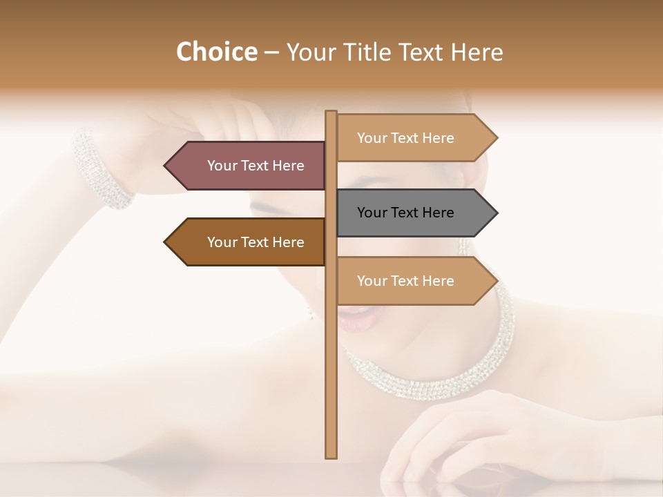 Skin Luxury Sensuality PowerPoint Template