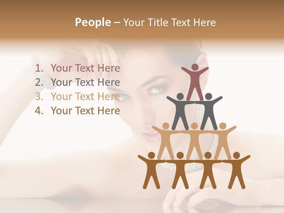 Skin Luxury Sensuality PowerPoint Template