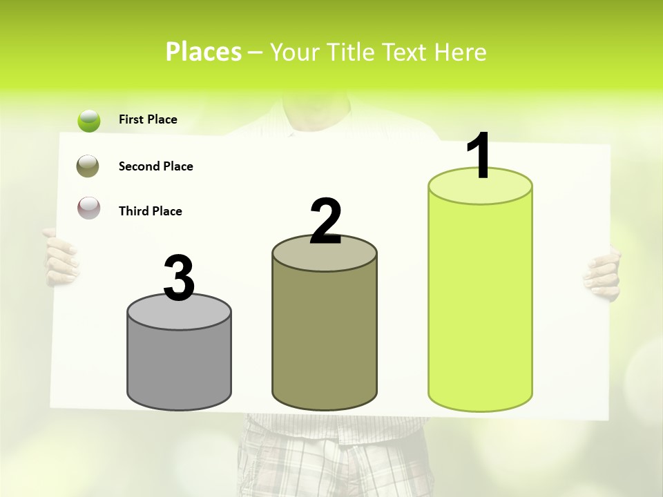 Advert Hold Environment PowerPoint Template