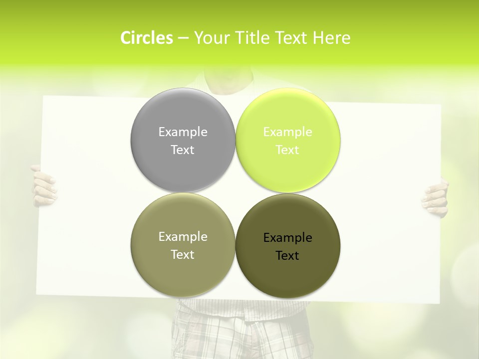 Advert Hold Environment PowerPoint Template