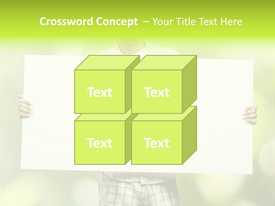 Advert Hold Environment PowerPoint Template