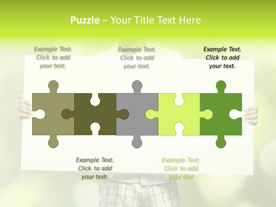 Advert Hold Environment PowerPoint Template