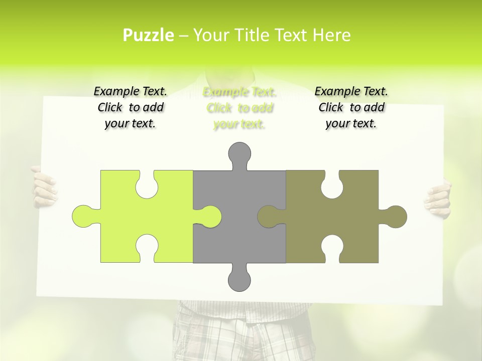 Advert Hold Environment PowerPoint Template