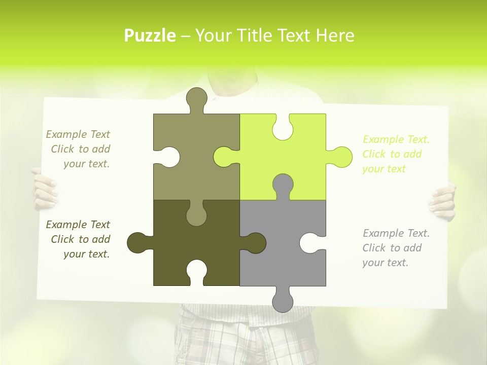 Advert Hold Environment PowerPoint Template