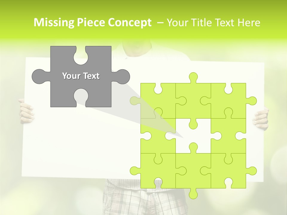 Advert Hold Environment PowerPoint Template