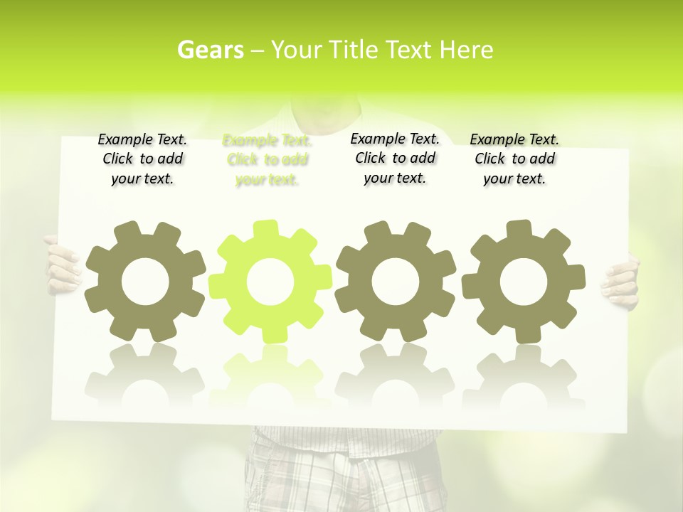 Advert Hold Environment PowerPoint Template
