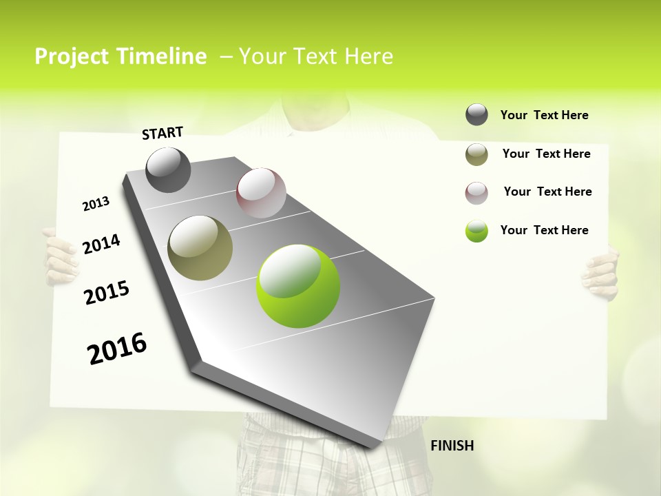 Advert Hold Environment PowerPoint Template