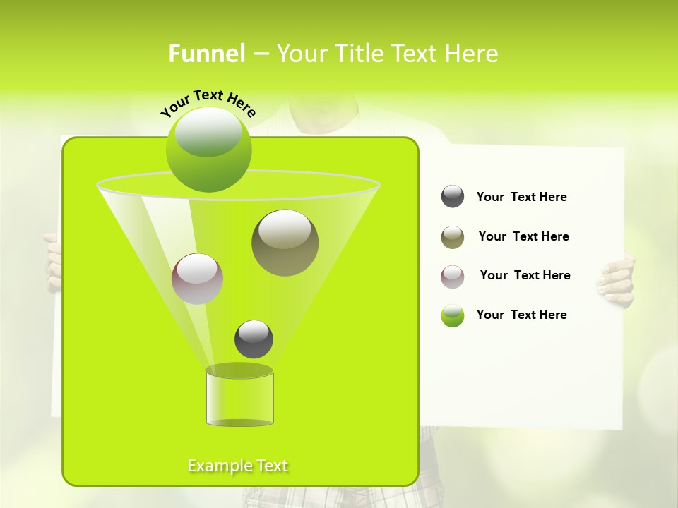 Advert Hold Environment PowerPoint Template