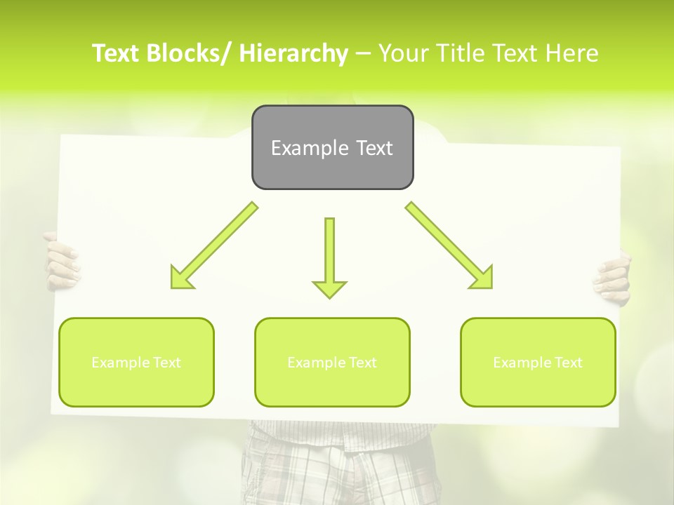 Advert Hold Environment PowerPoint Template